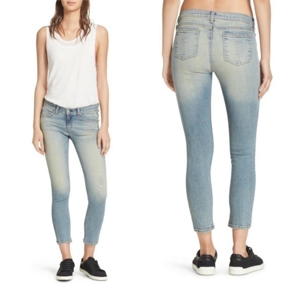 Rag & Bone Capri Hanover Wash Jeans 29